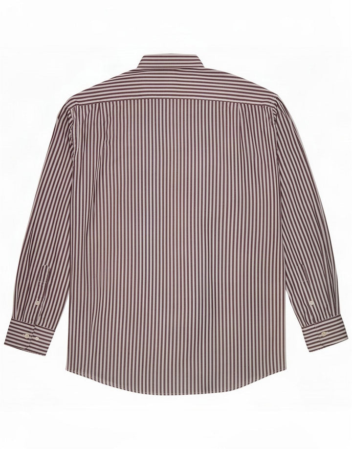 Vintage herreskjorte stor lilla nålestribe