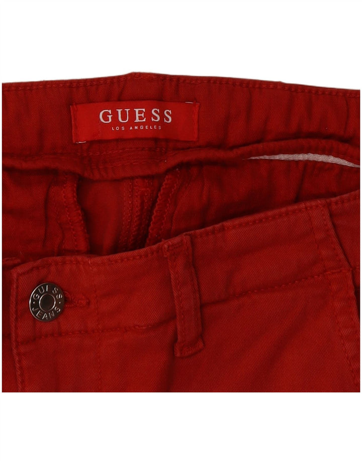 Guess Slim Chinobukser til kvinder W32 L29 Rød