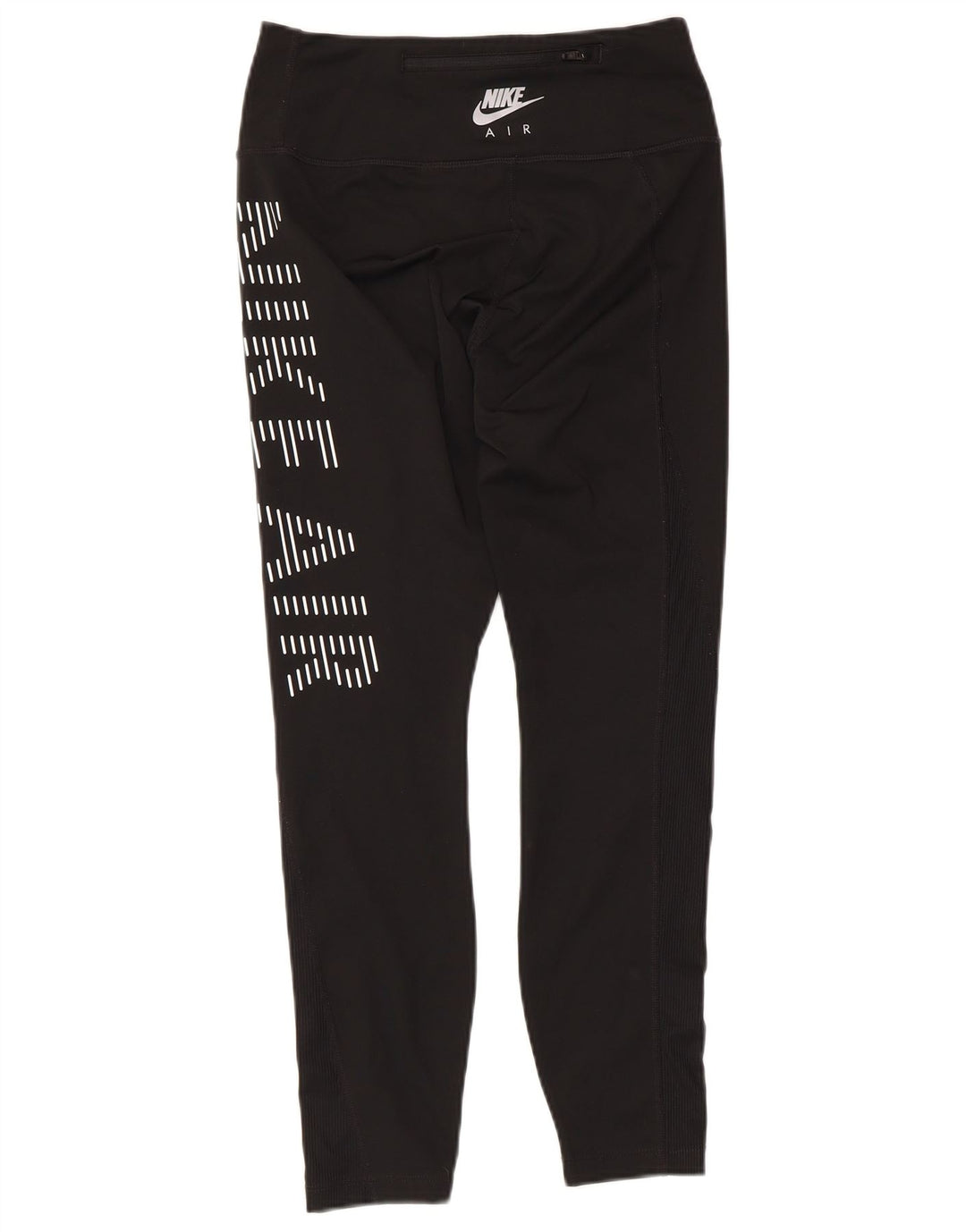 Nike Dame Grafiske Leggings UK 8 Small Black Polyester