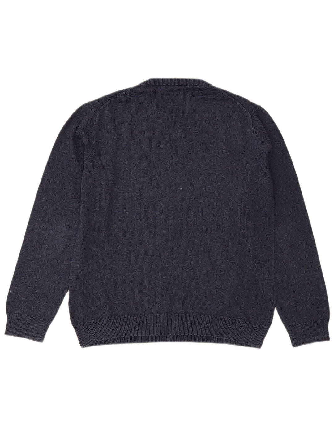 Gant herre rund hals sweater stor marineblå bomuld