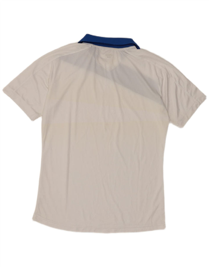 ASICS Poloshirt til mænd Medium White Colourblock Polyester