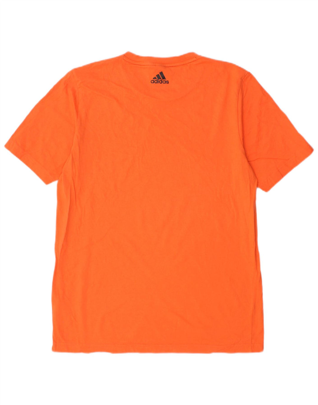 Adidas Herre grafisk T-shirt Top Lille Orange Bomuld