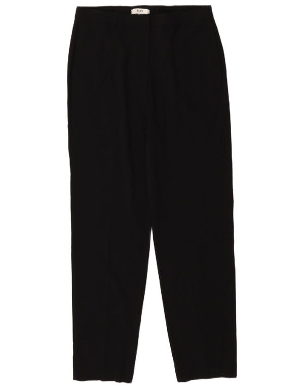 Marks & Spencer koniske chinobukser til kvinder UK 14 Large W32 L32 Black