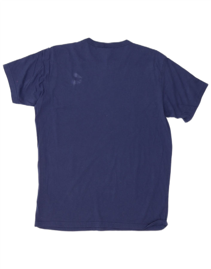G-Star Herre grafisk T-shirt Top Medium Navyblå Bomuld