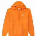 Nike hættetrøje til mænd, lille orange bomuld