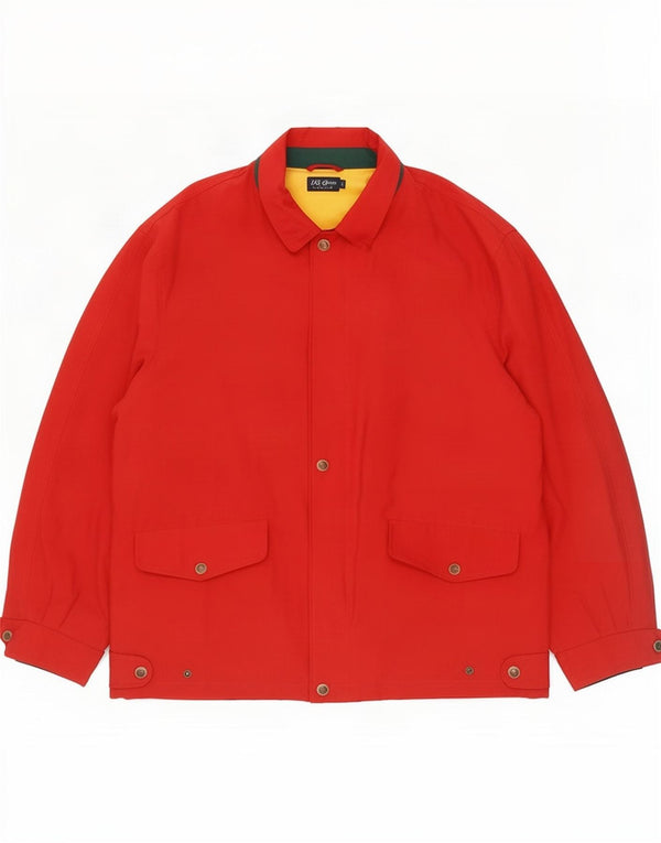 Gant Herre Windbreaker Jacket UK 40 Large Rød Polyamid