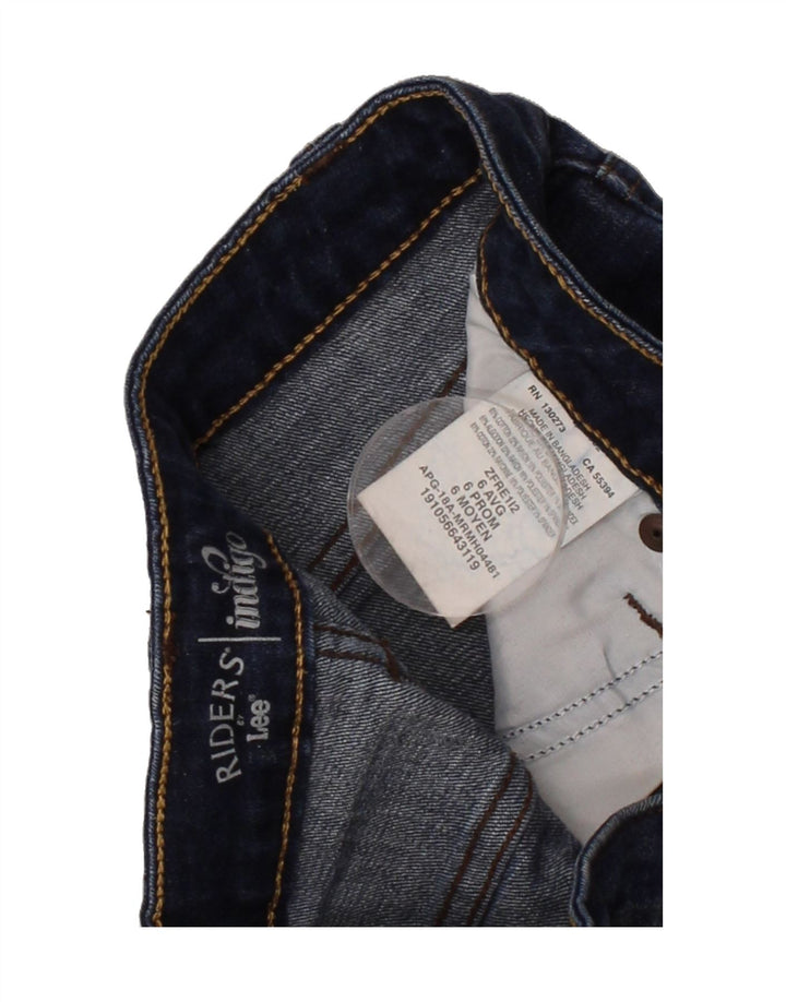 LEE Womens Riders Denim Shorts US 6 Medium W28  Blue Cotton Vintage Lee and Second-Hand Lee from Messina Hembry 
