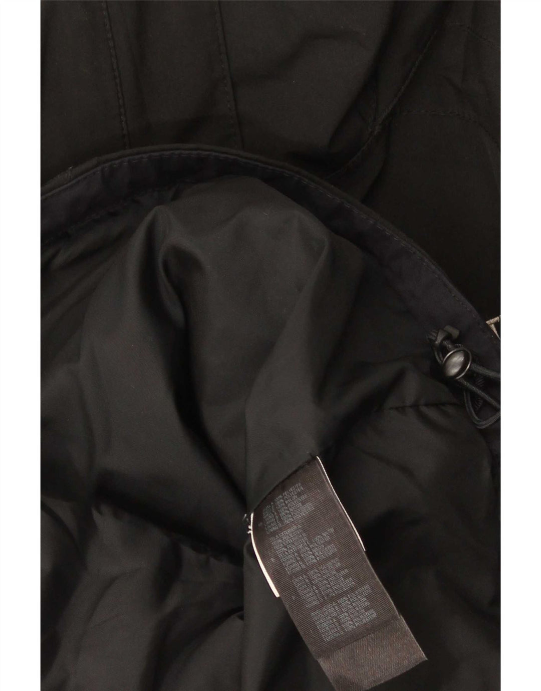 The North Face Dame Hætte Oversized Windbreaker Jacket UK 10 Small Black