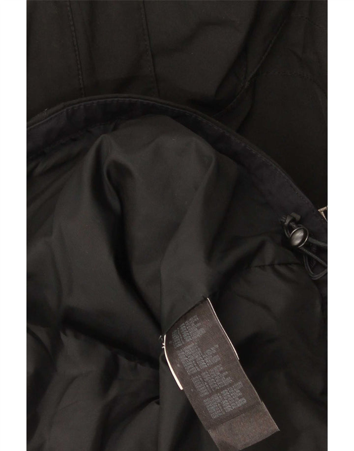 The North Face Dame Hætte Oversized Windbreaker Jacket UK 10 Small Black