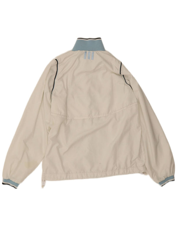 Adidas Dame Climashell Tracksuit Top Jacket UK 12 Medium White