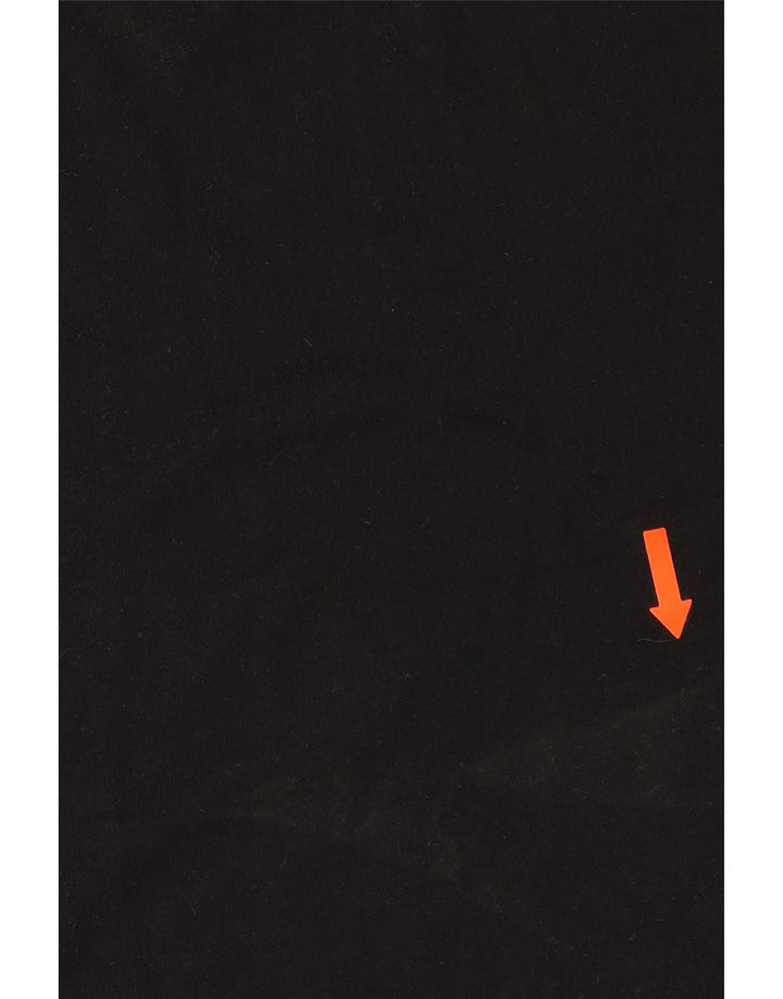 JACK & JONES Mens T-Shirt Top Large Black Cotton Vintage Jack & Jones and Second-Hand Jack & Jones from Messina Hembry 