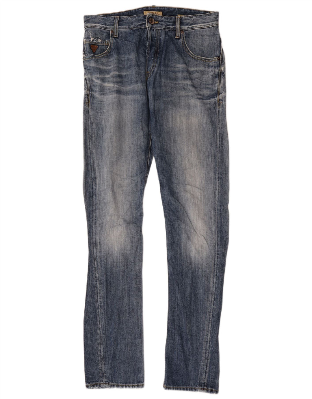 Guess Slim Jeans til mænd W30 L34 blå bomuld