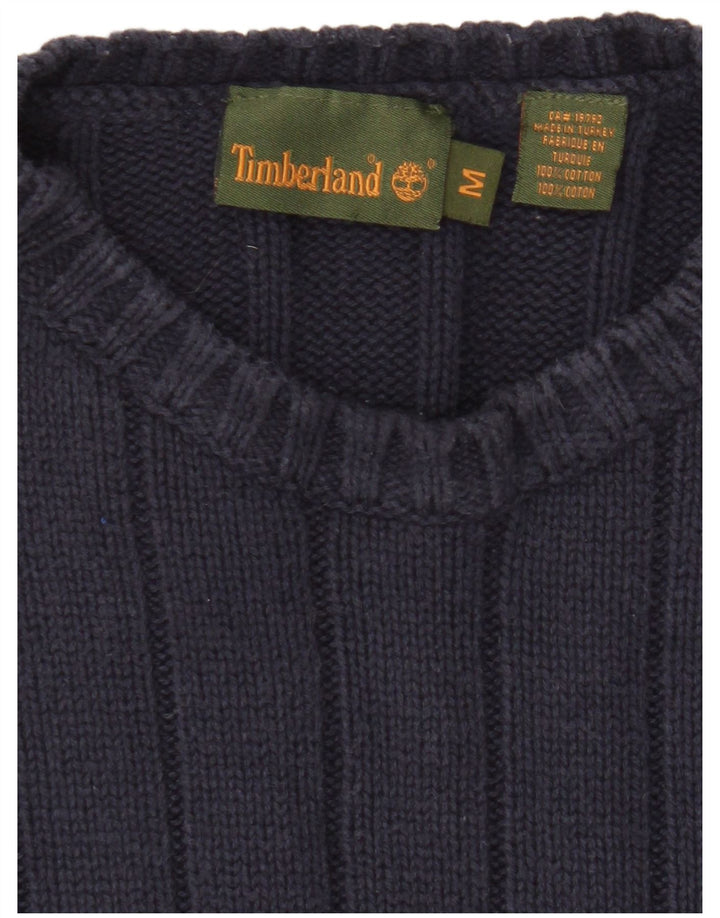 Timberland Herre trøjetrøje med rund hals mellem marineblå bomuld