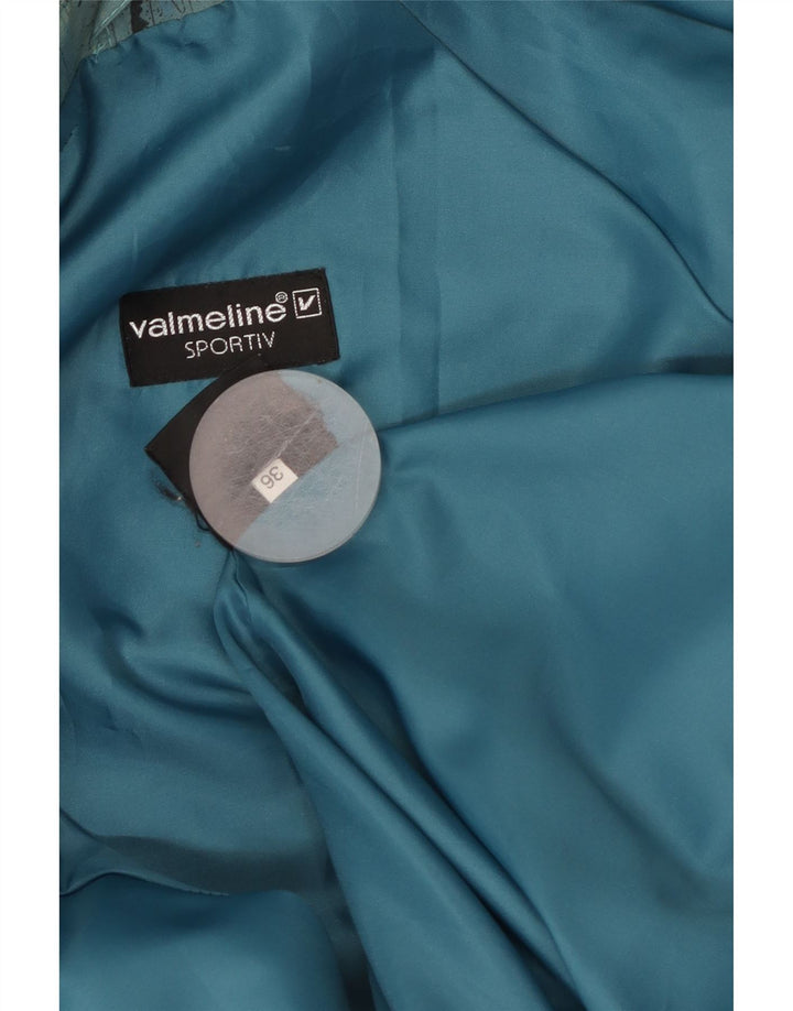 VALMELINE Oversize overfrakke til kvinder EU 36 Small Blue Colourblock