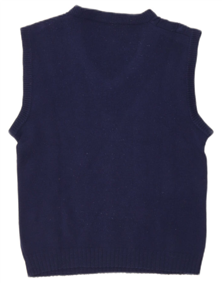 Vintage herrevest tanktop stor marineblå
