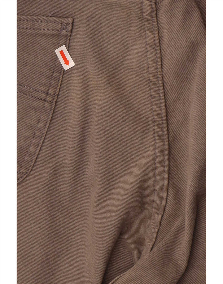 Lee Dame Brooklyn Straight Jeans W42 L30 Grå Bomuld