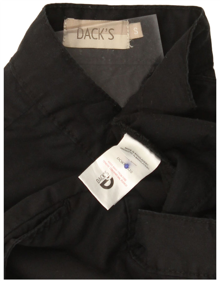 DACK'S Joggers til kvinder Casual Bukser Små W27 L26 Sort Tencel