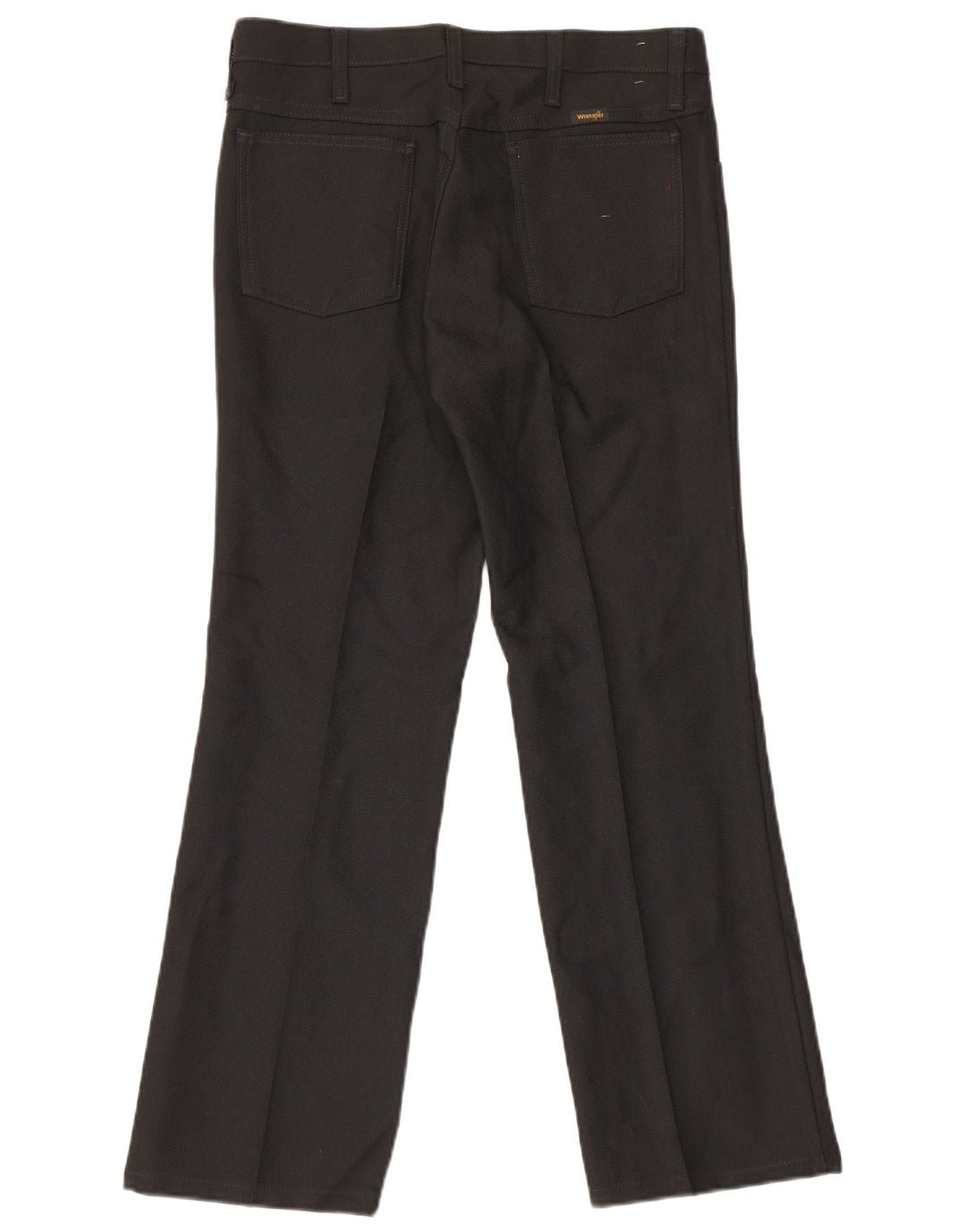Wrangler Straight Casual bukser til mænd W33 L29 sort polyester