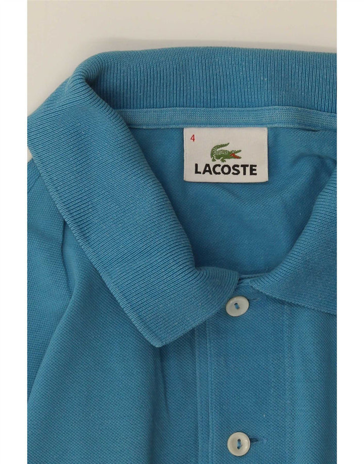 Lacoste Polo skjorte til mænd størrelse 4 Medium Blå