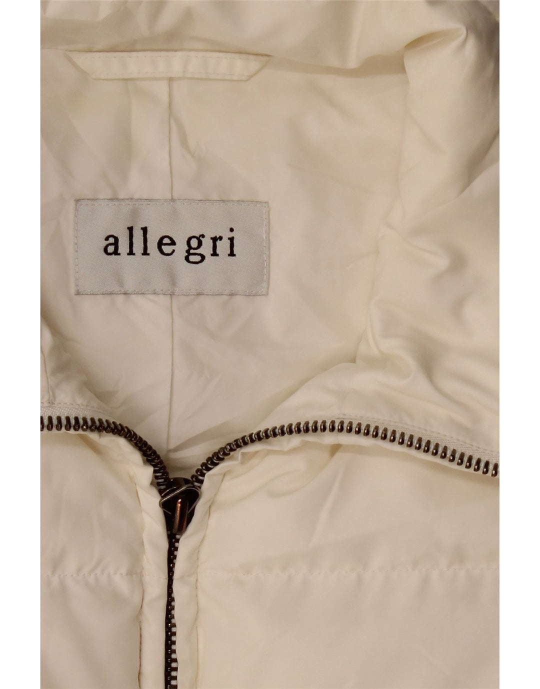Allegri Womens Polstret Gilet UK 14 Medium White