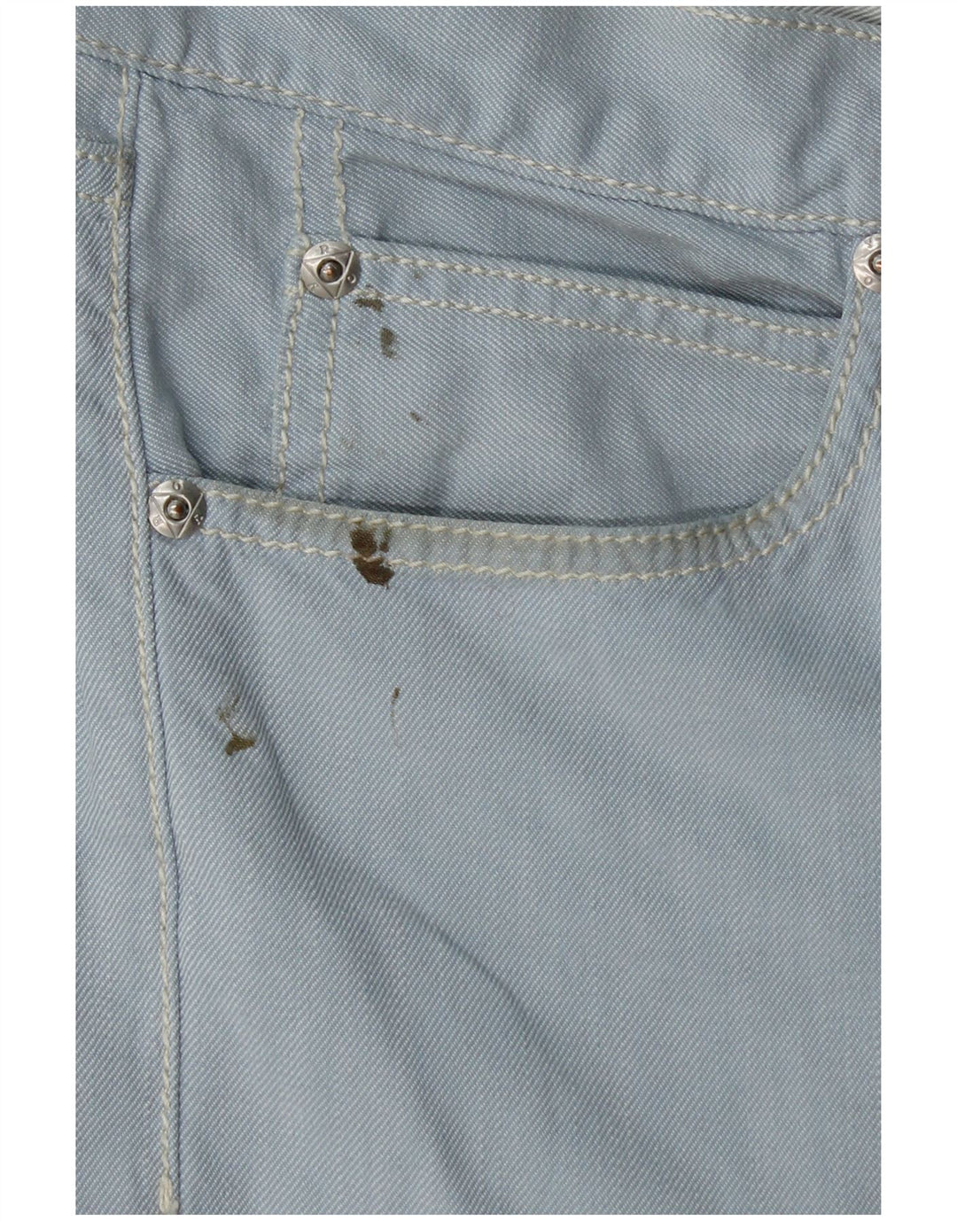 Roy Rogers Herre Casual Shorts IT 48 Medium W34 Blå Bomuld