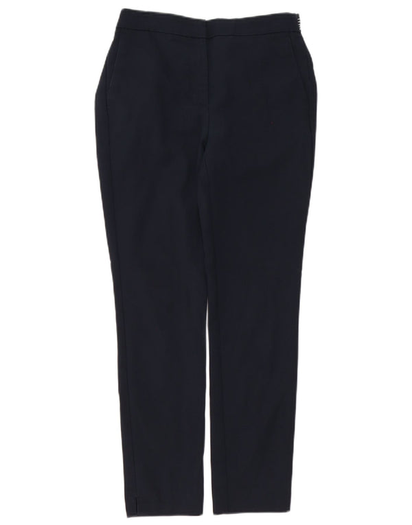 Zara Dame Slim Chino Bukser Small W26 L26 Navy Blue