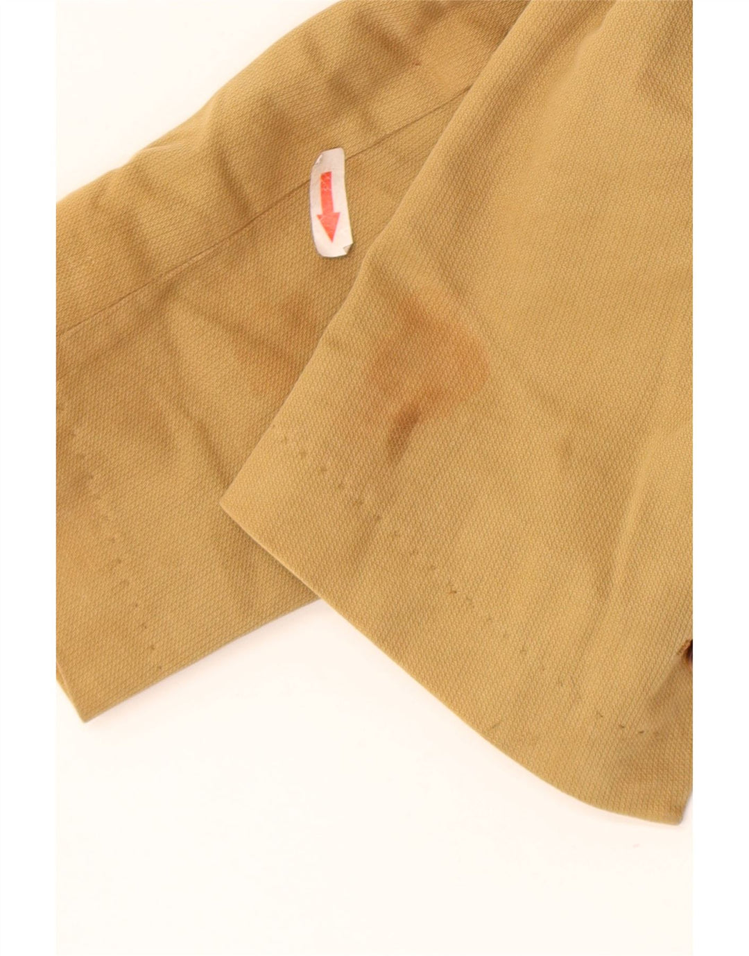 Massimo Dutti Herre 2-knaps blazerjakke EU 48 Medium Khaki Bomuld