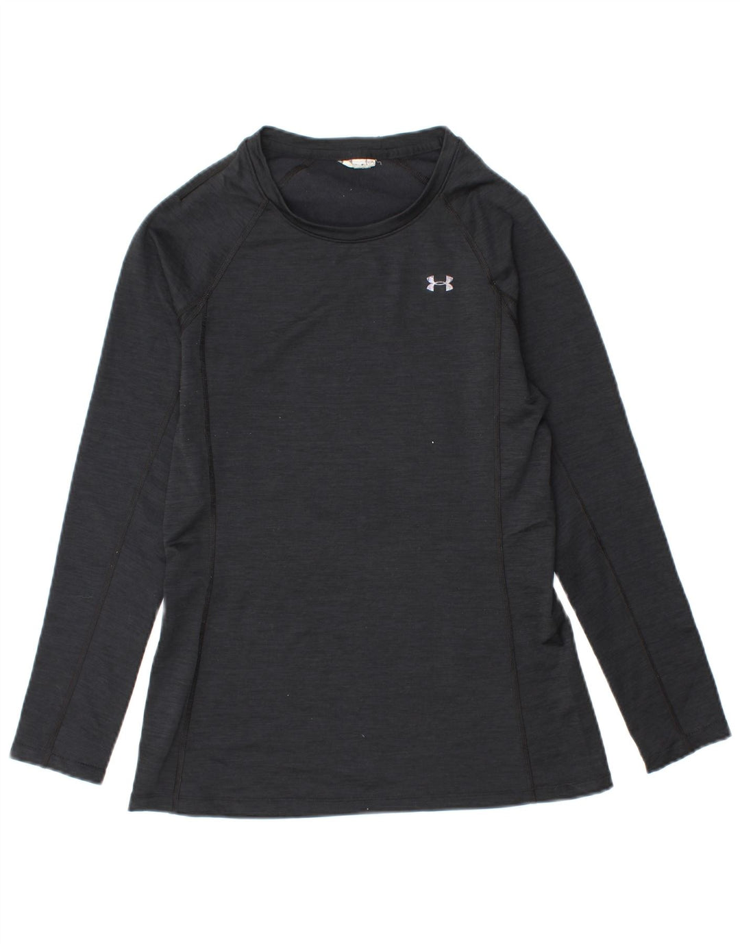UNDER ARMOUR Dame Top Langærmet UK 12 Medium Sort