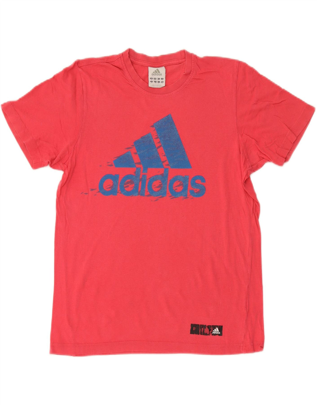 ADIDAS Mens Graphic T-Shirt Top Small Red