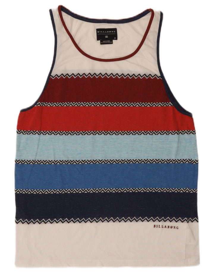 Billabong Herrevest Top Medium Flerfarvet Stribet Bomuld