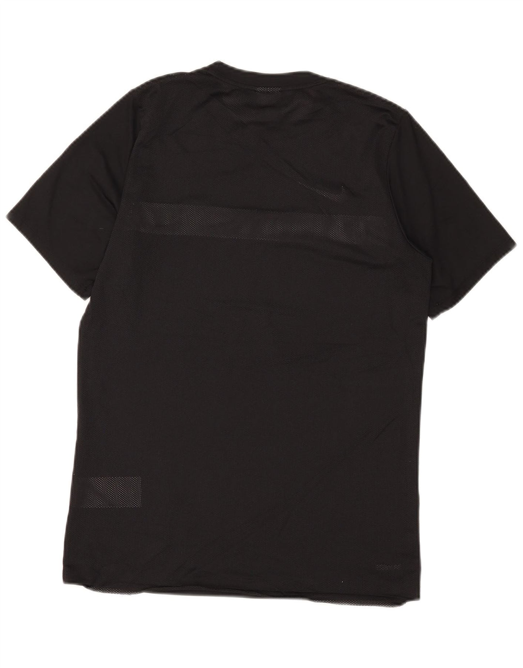 Nike Herre T-shirt Top Medium Sort Colourblock Polyester