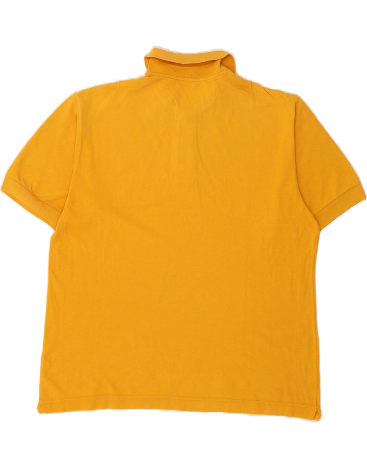 EMANUEL UNGARO Mens Paris Polo Shirt Medium Yellow Cotton Vintage Emanuel Ungaro and Second-Hand Emanuel Ungaro from Messina Hembry 