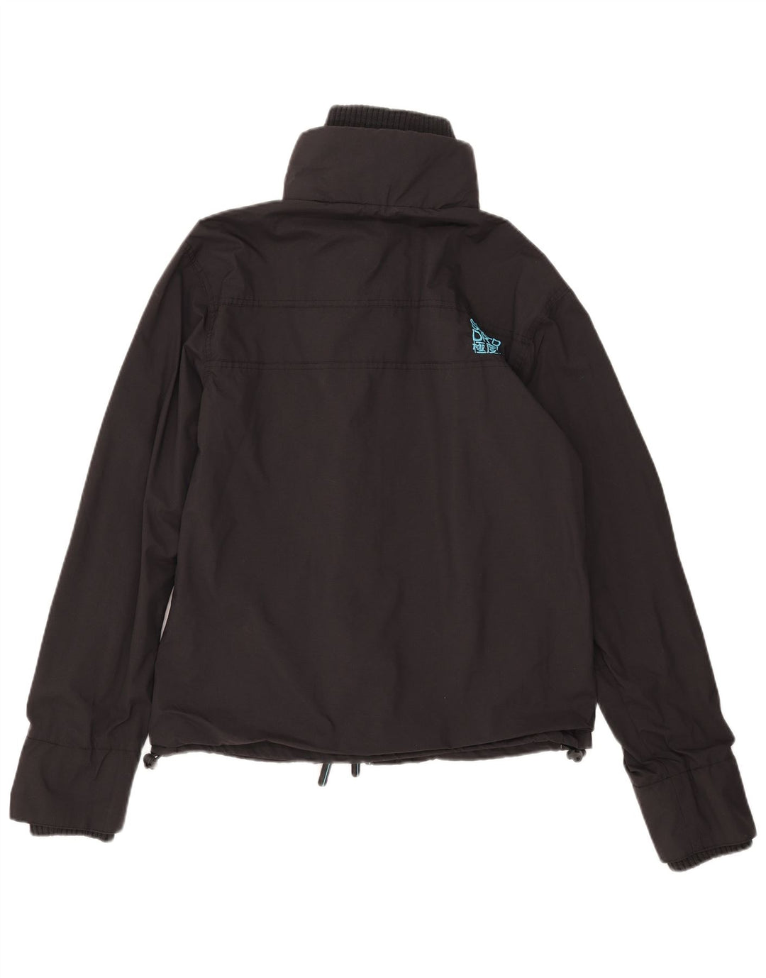 Superdry Regnjakke til mænd UK 40 Stor sort nylon