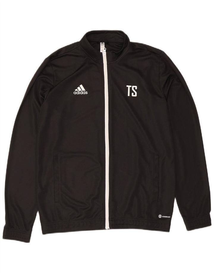 Adidas Herre Aeroready Grafisk træningsdragt Topjakke Stor Sort Colourblock