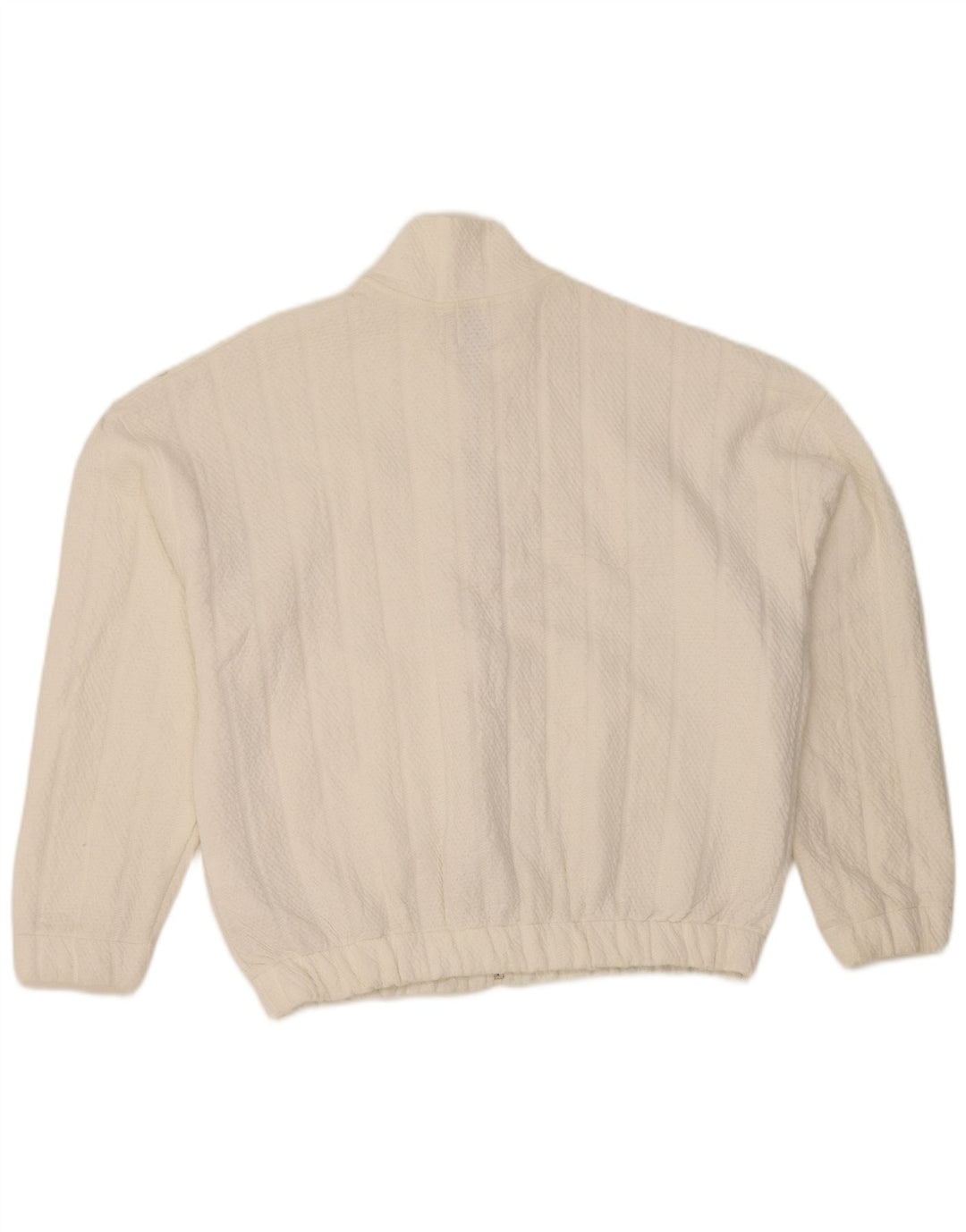 Zara Oversized bomberjakke til kvinder DK 6 XS Hvid polyester
