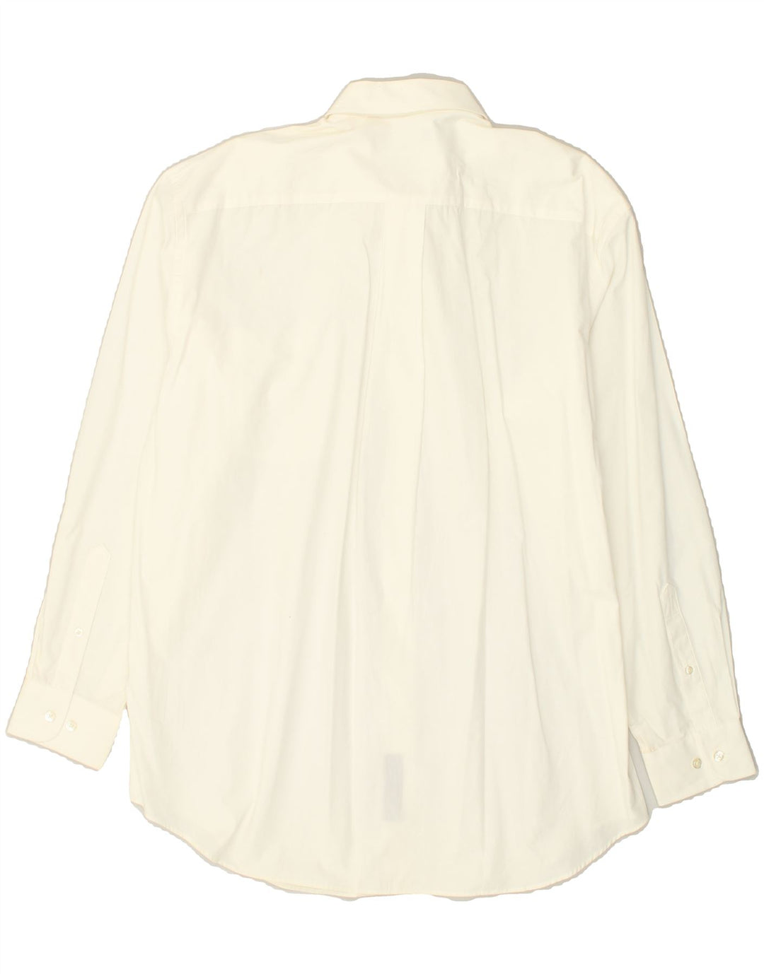 NAUTICA Mens Shirt Size 16 1/2 34/35 Large Off White Cotton | Vintage Nautica | Thrift | Second-Hand Nautica | Used Clothing | Messina Hembry 