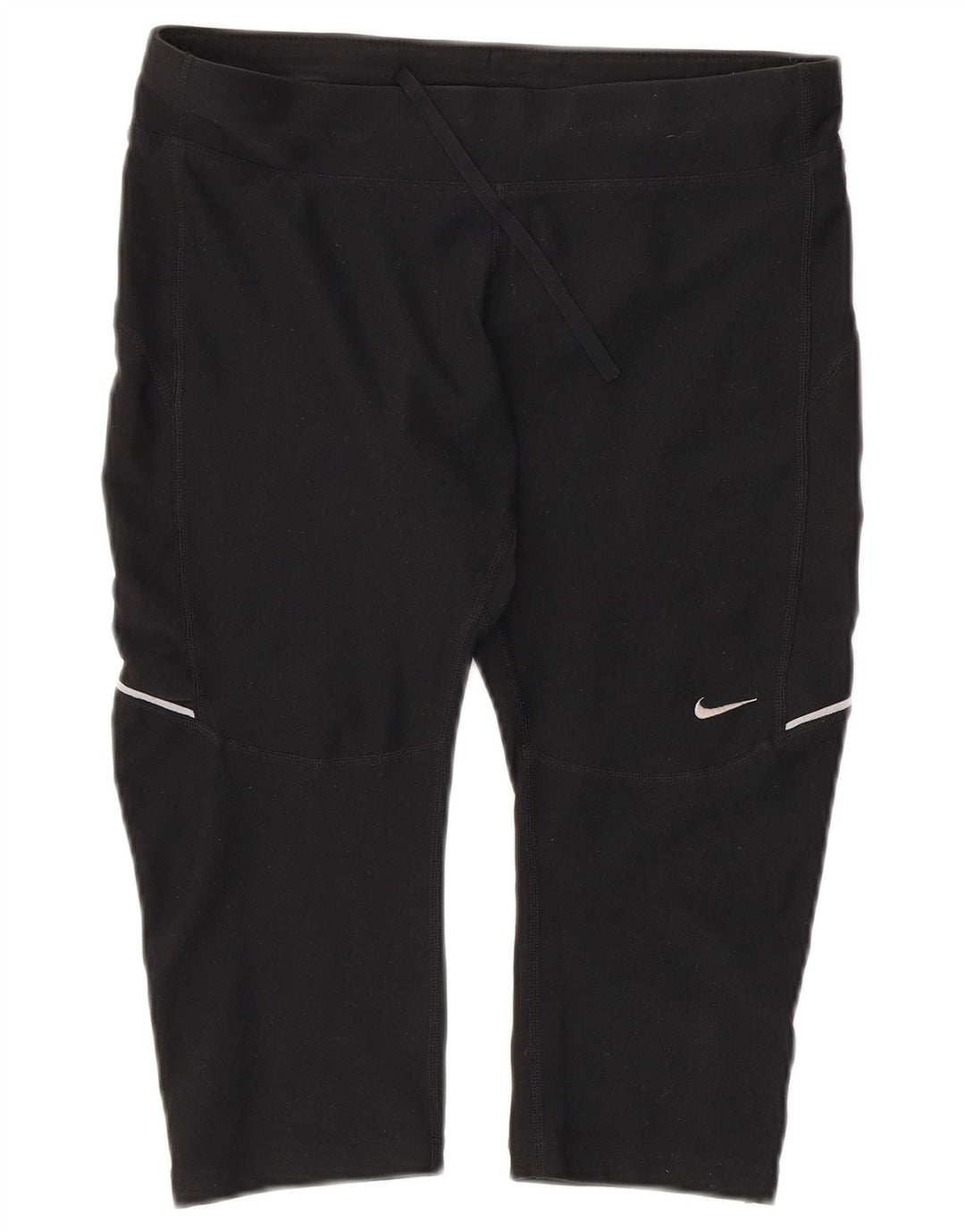 Nike Dame Capri Leggings UK 14 Medium Black Sports