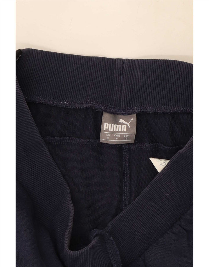 Puma Herre grafiske sportsshorts Små marineblå bomuld