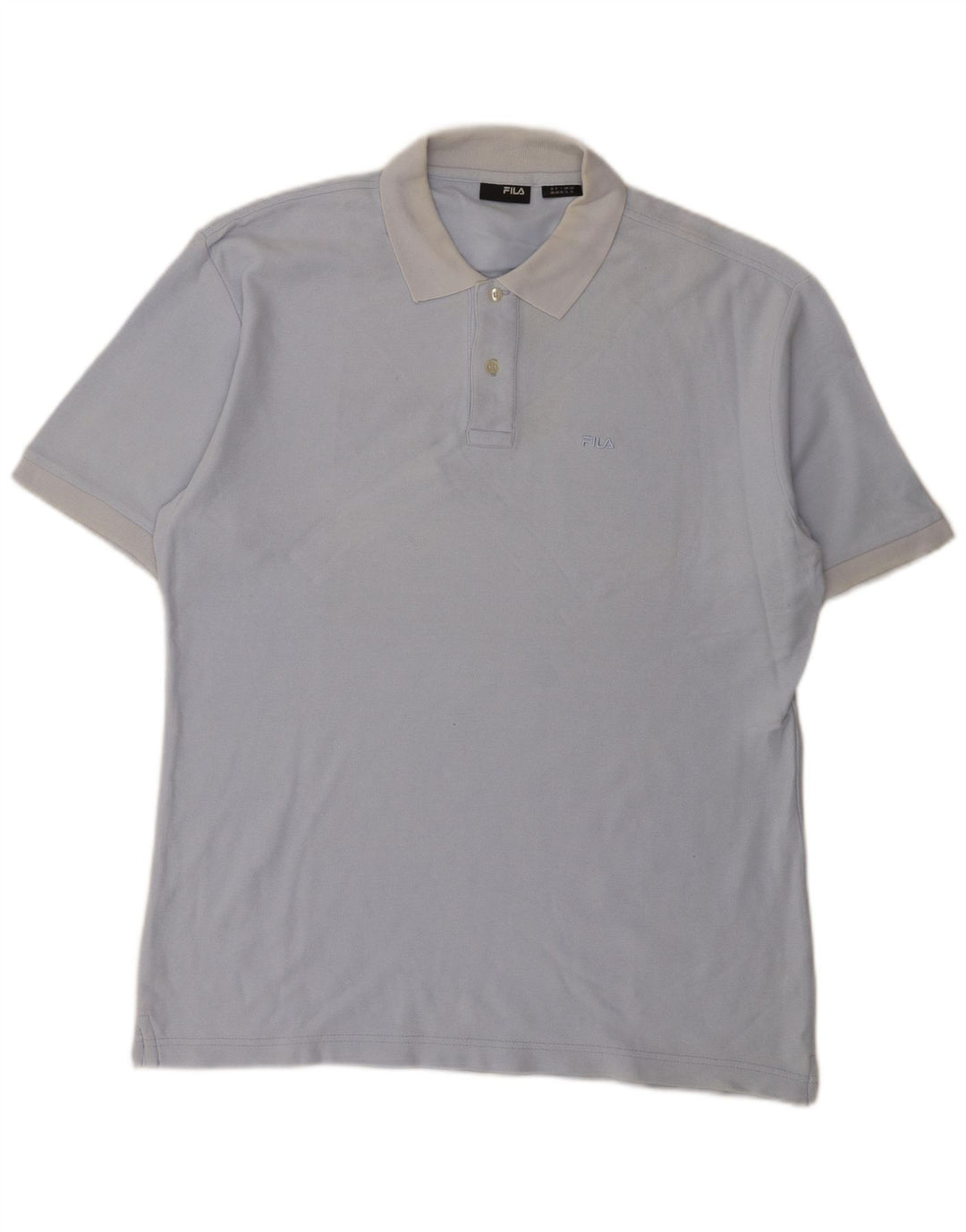 Fila Polo Shirt til mænd XL Blå Bomuld