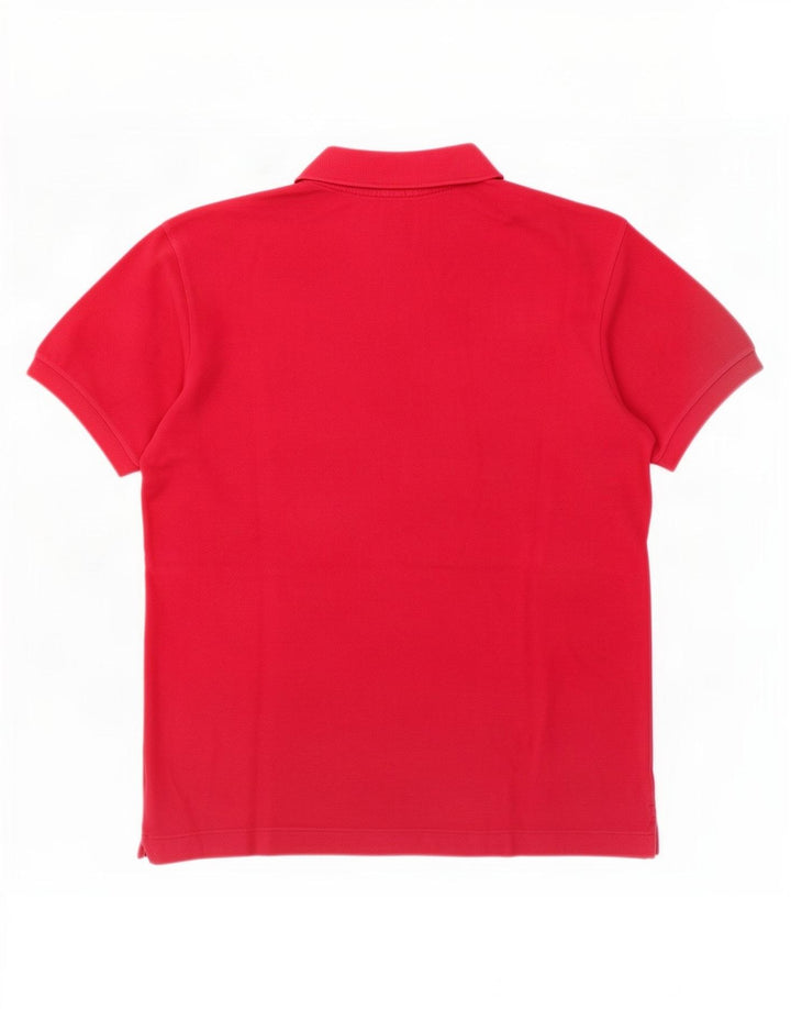 Lacoste herre poloshirt størrelse 4 Medium Pink bomuld