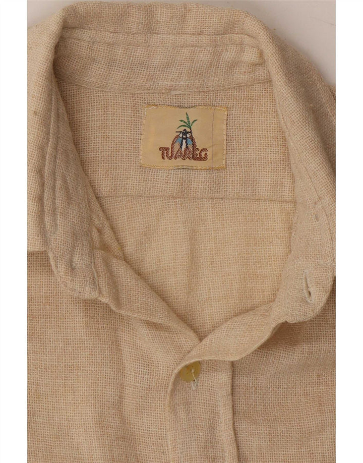 Tuareg Herreskjorte Small Beige