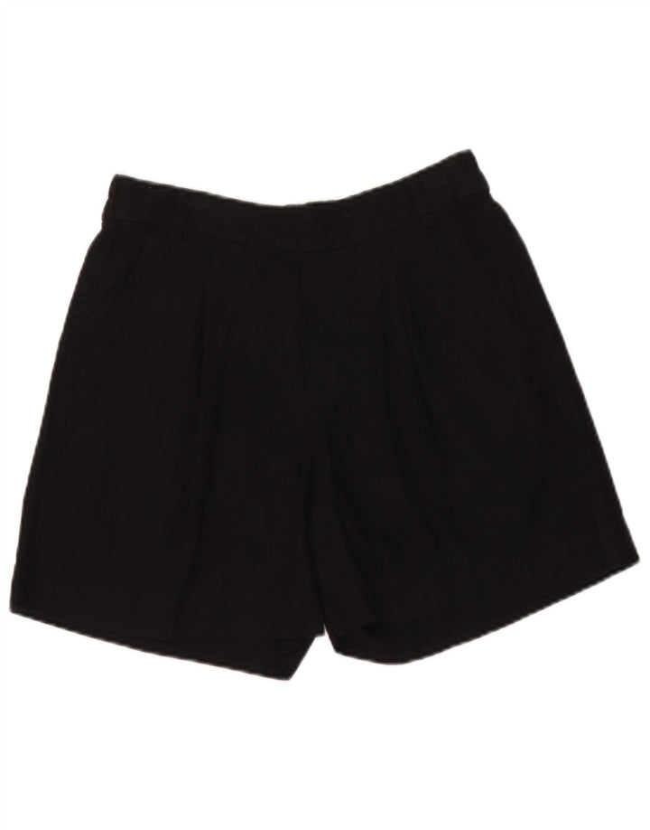 Marks & Spencer Chino Shorts til kvinder UK 10 Small W28 Black Linen