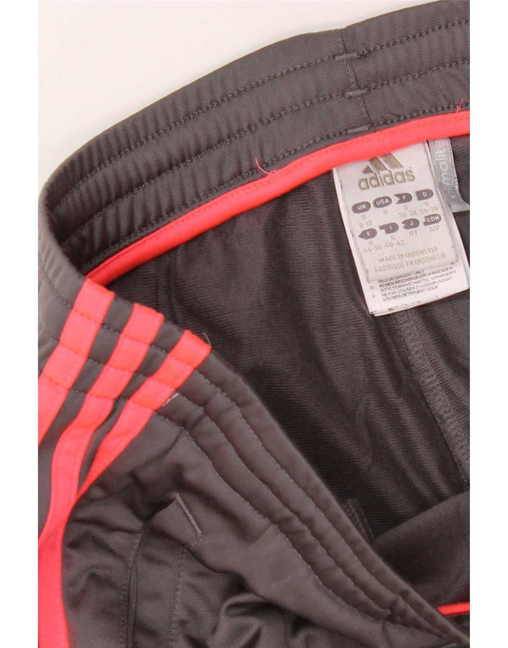Adidas Træningsdragtsbukser til kvinder UK 8/10 Small Grey Polyester