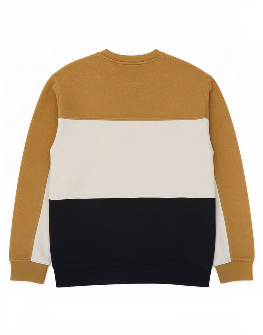 Zara Dame Sweatshirt Jumper UK 14 Medium Flerfarvet Colourblock Bomuld