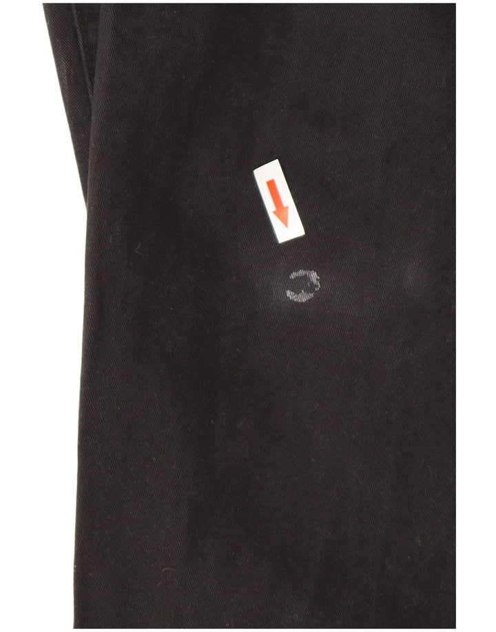 MARKS & SPENCER Herre Blue Harbor Tapered Chino Bukser W36 L33 Sort