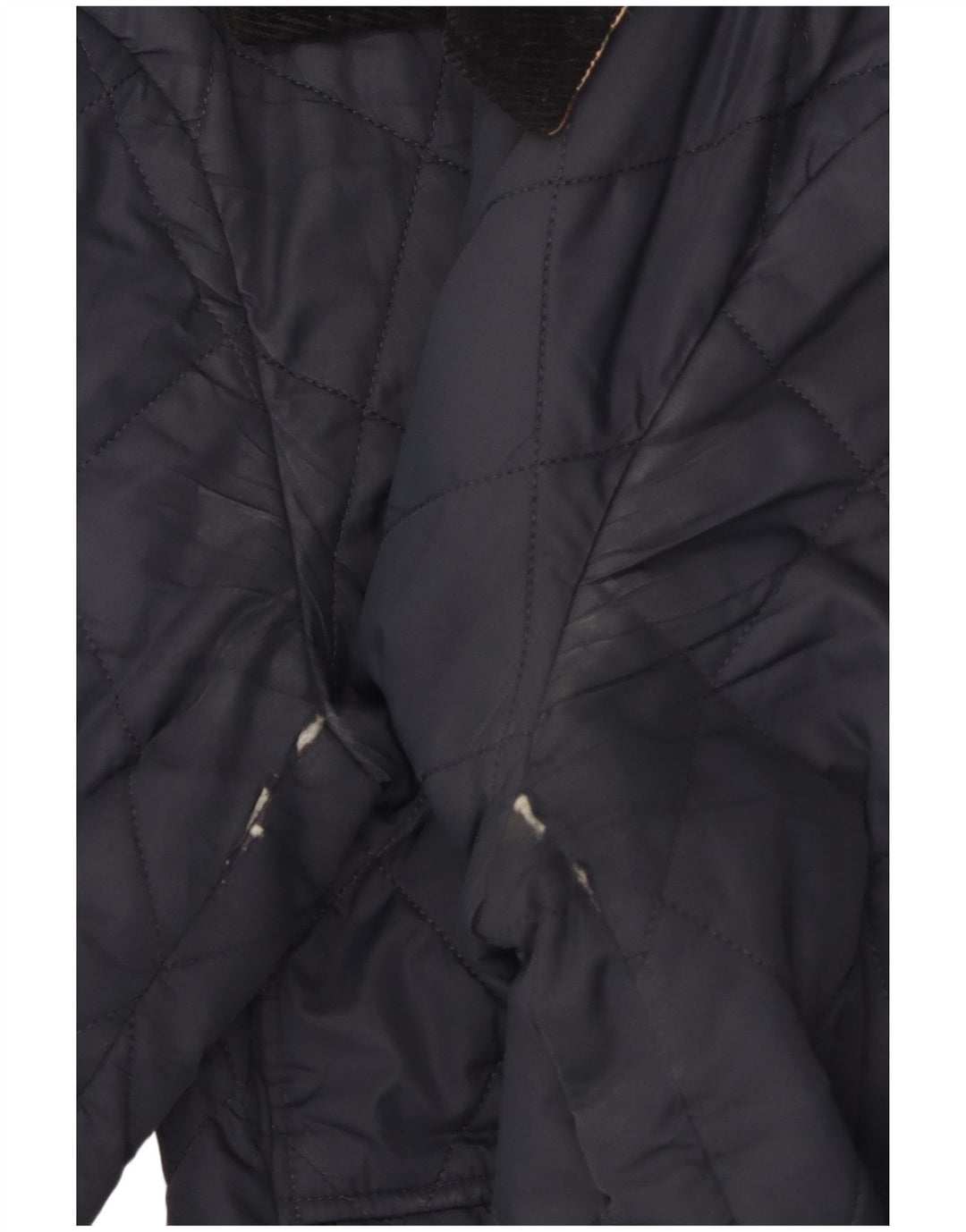 Barbour Quiltet jakke til kvinder UK 12 Medium Navy Blue