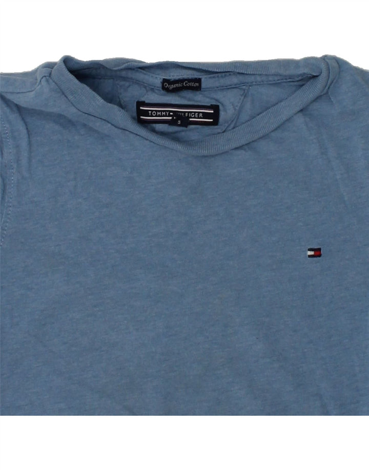 TOMMY HILFIGER Boys T-Shirt Top 4-5 Years Blue Cotton | Vintage Tommy Hilfiger | Thrift | Second-Hand Tommy Hilfiger | Used Clothing | Messina Hembry 