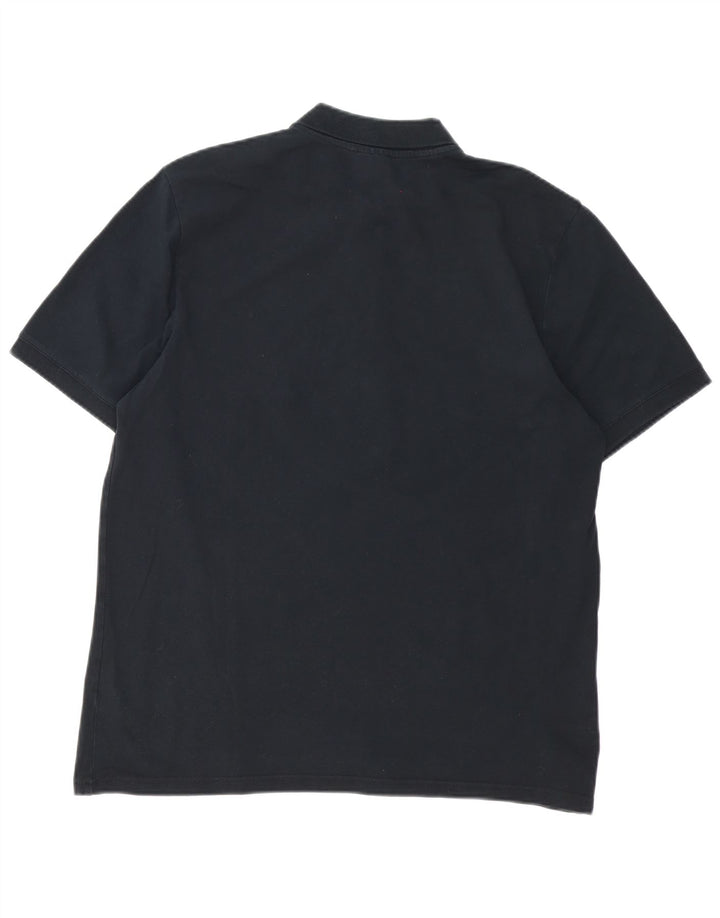 Erima herre poloshirt XL sort bomuld