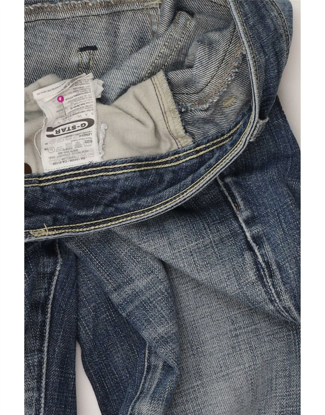 G-Star lige damejeans W28 L34 blå bomuld
