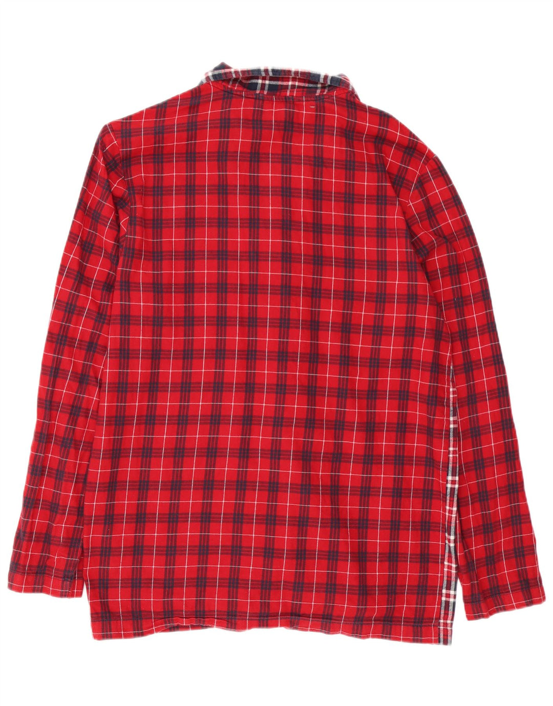 Tommy Hilfiger Herre Flanelskjorte Medium Rød Ternet Bomuld